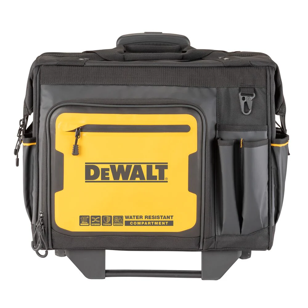 DeWALT DWST560107 18 PRO Durable Water Resistant Rolling Tool Bag