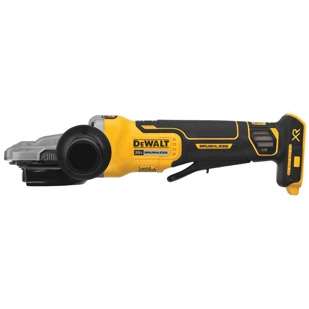 DeWALT DCG413FB 20V MAX XR 5 Flathead Paddle Switch Angle Grinder - Bare Tool