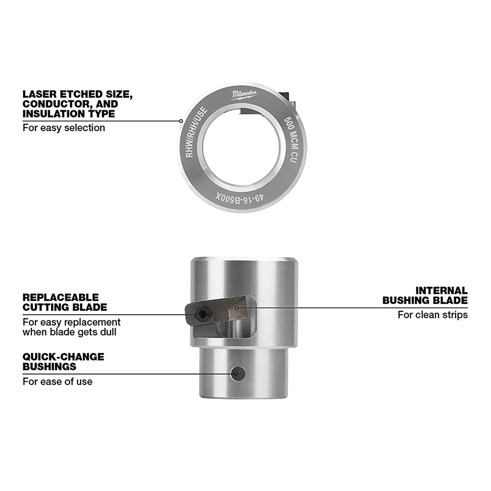 Milwaukee 2935X-81 M18 18V Cable Stripper Kit for Copper Rhw/Rhh - Recon