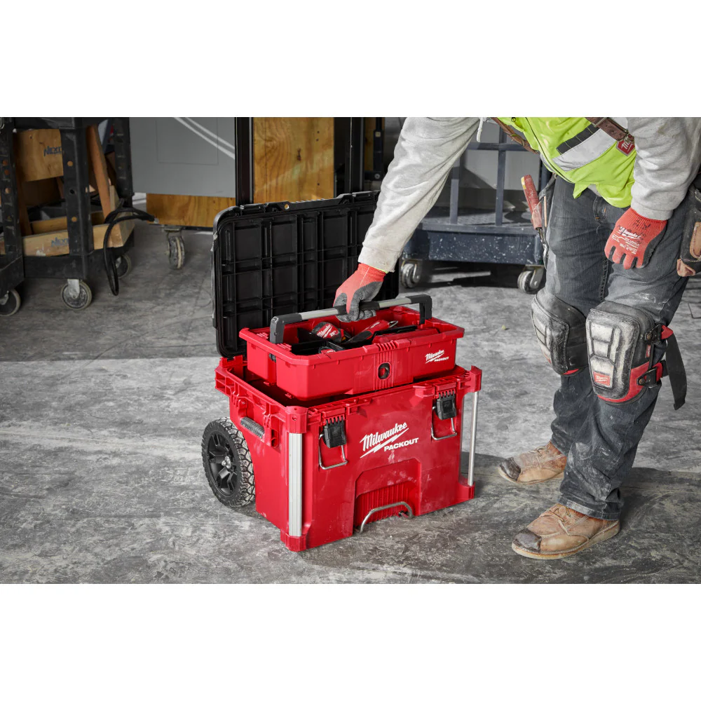 Milwaukee 48-22-84KIT1 PACKOUT 3 Piece Rolling Tool Box Bundle