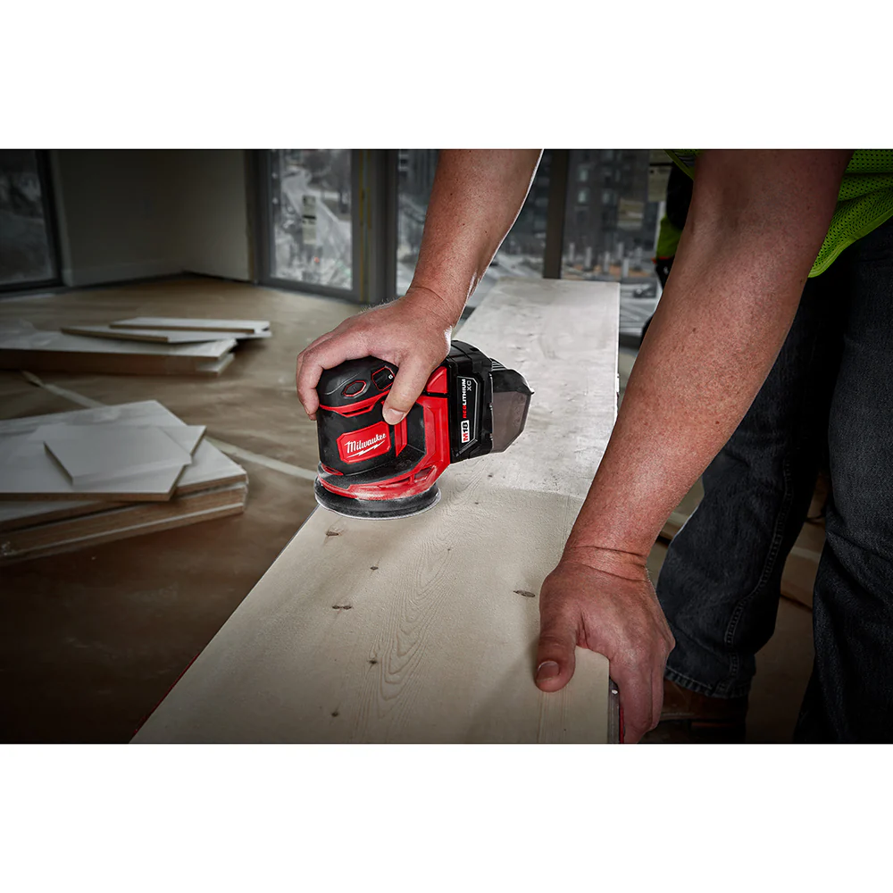 Milwaukee 2648-20BT5 M18 Random Orbit Sander w/ XC5.0 Extended Battery - 2 PK