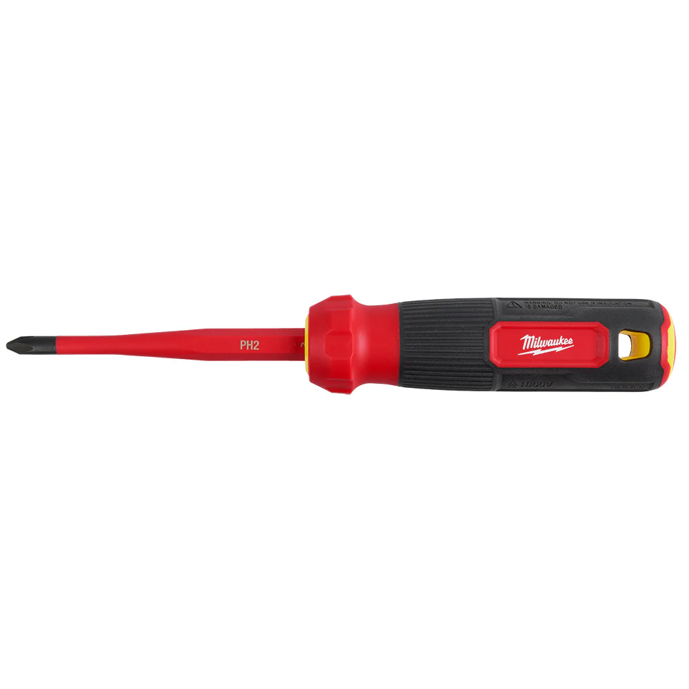 Milwaukee 48-22-2218 8-in-1 1000V Insulated Slim Tip Multi-Bit Screwdriver Set