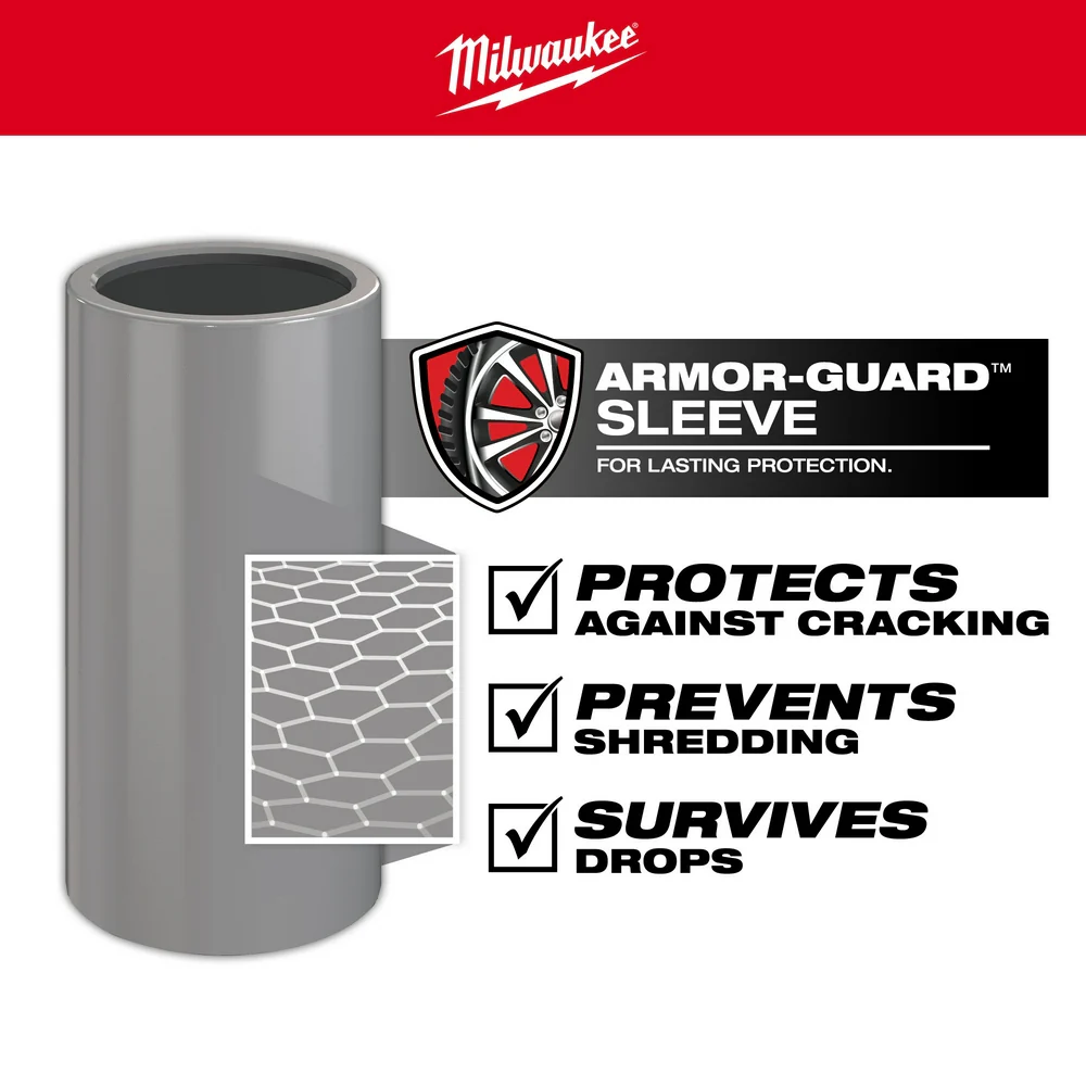 Milwaukee 49-66-7833 SHOCKWAVE 1/2 SAE/Metric Lug Nut Wheel Socket Set - 11 PC