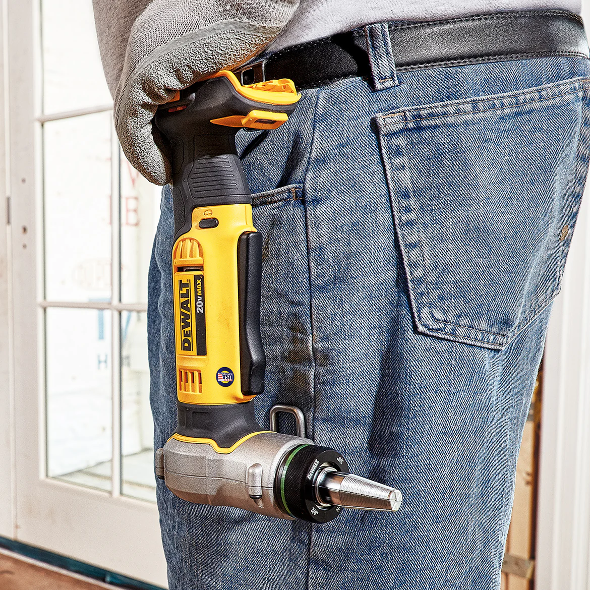 DeWALT DCE400D2 20V MAX 1-Inch Pex Cordless Rotating Head Expander Tool Kit