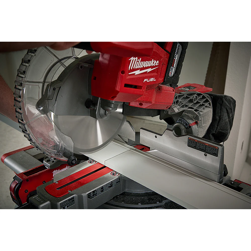 Milwaukee 2734-20 M18 FUEL 18V 10 Dual Bevel Carbide Blade Miter Saw -Bare Tool