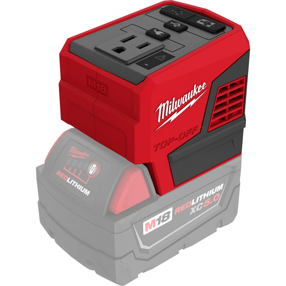 Milwaukee 2144-20TO M18 18V Site Light Combo w/ M18 Top Off Power Supply