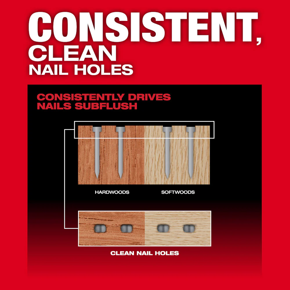 Milwaukee 2839-21CT M18 FUEL 18V 15 Guage Cordless Finish Nailer Kit