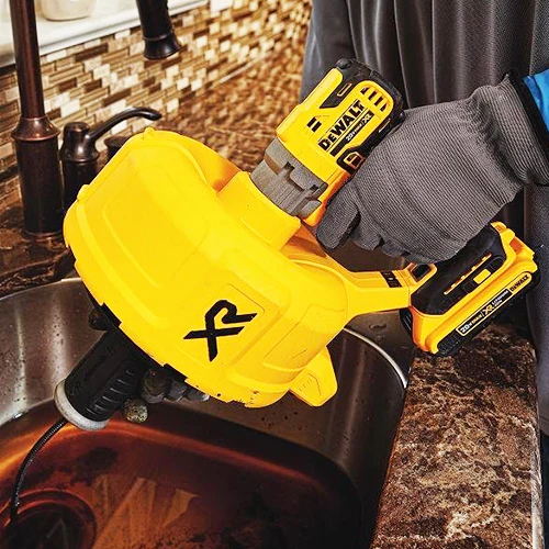 DeWALT DCD200B 20V MAX XR Brushless Removable Drum Drain Snake - Bare Tool