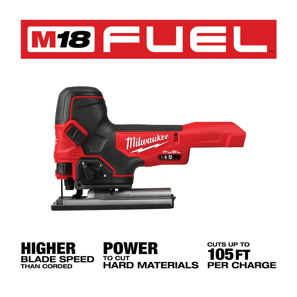 Milwaukee 2737B-80 M18 FUEL 18V Barrel Grip Jig Saw - Bare Tool - Recon