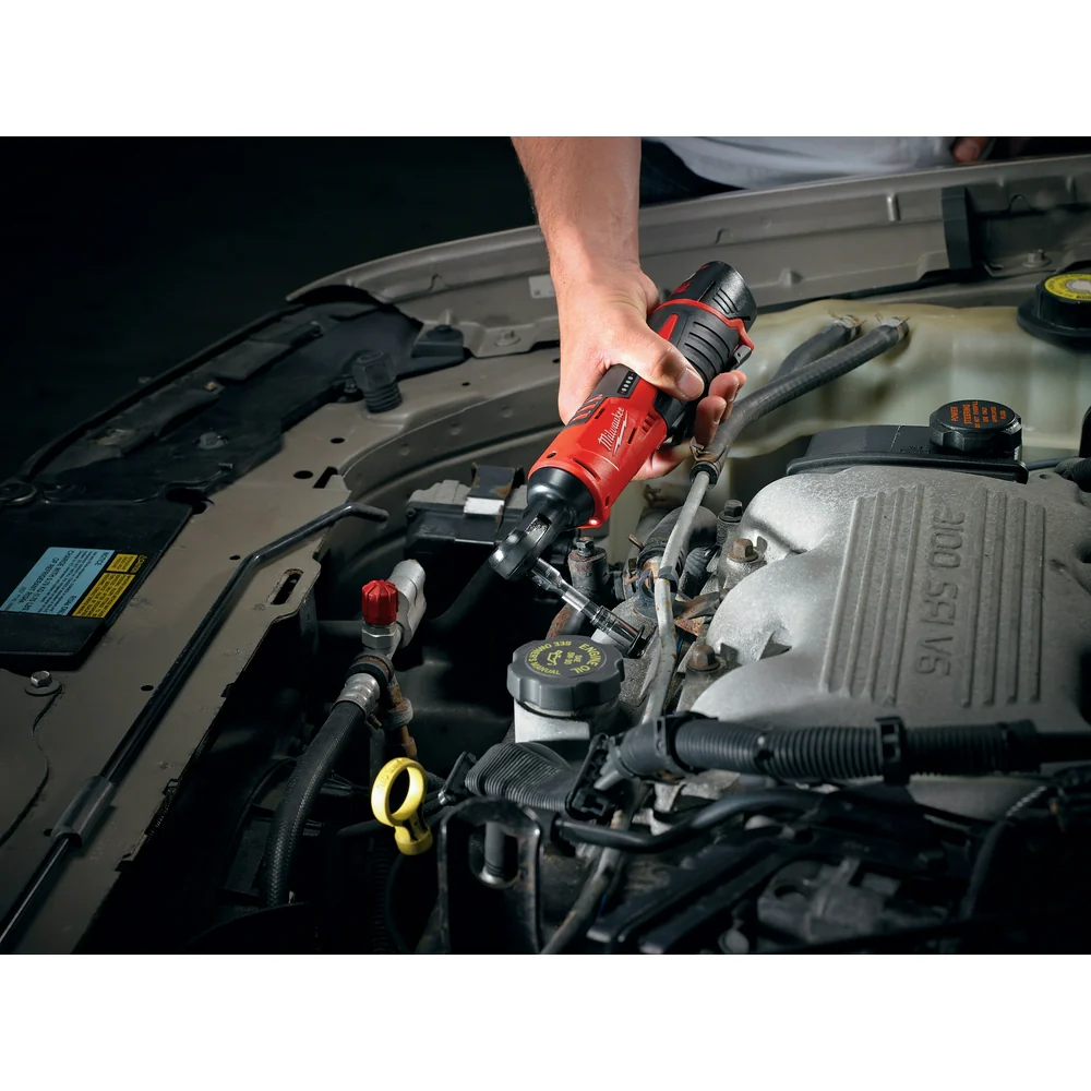 Milwaukee 2456-20 M12 12V 1/4-Inch Ratchet - Bare Tool