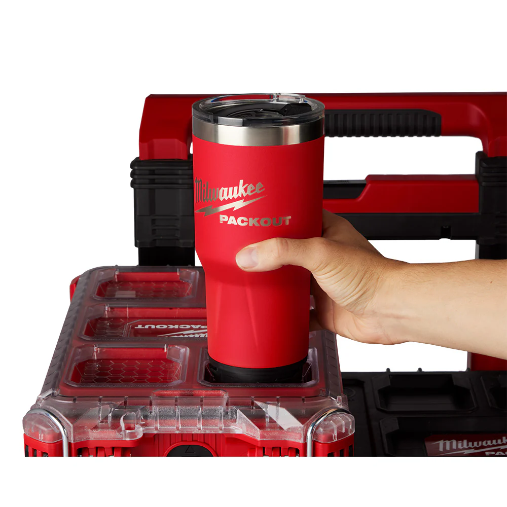 Milwaukee 48-22-8393R PACKOUT 30 OZ Durable Twist Lock Tumbler