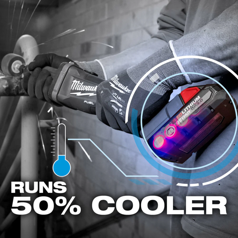 Milwaukee 2839-20x3 M18 FUEL 18V 15 Gauge Finish Nailer w/ 2 - 3AH Batteries