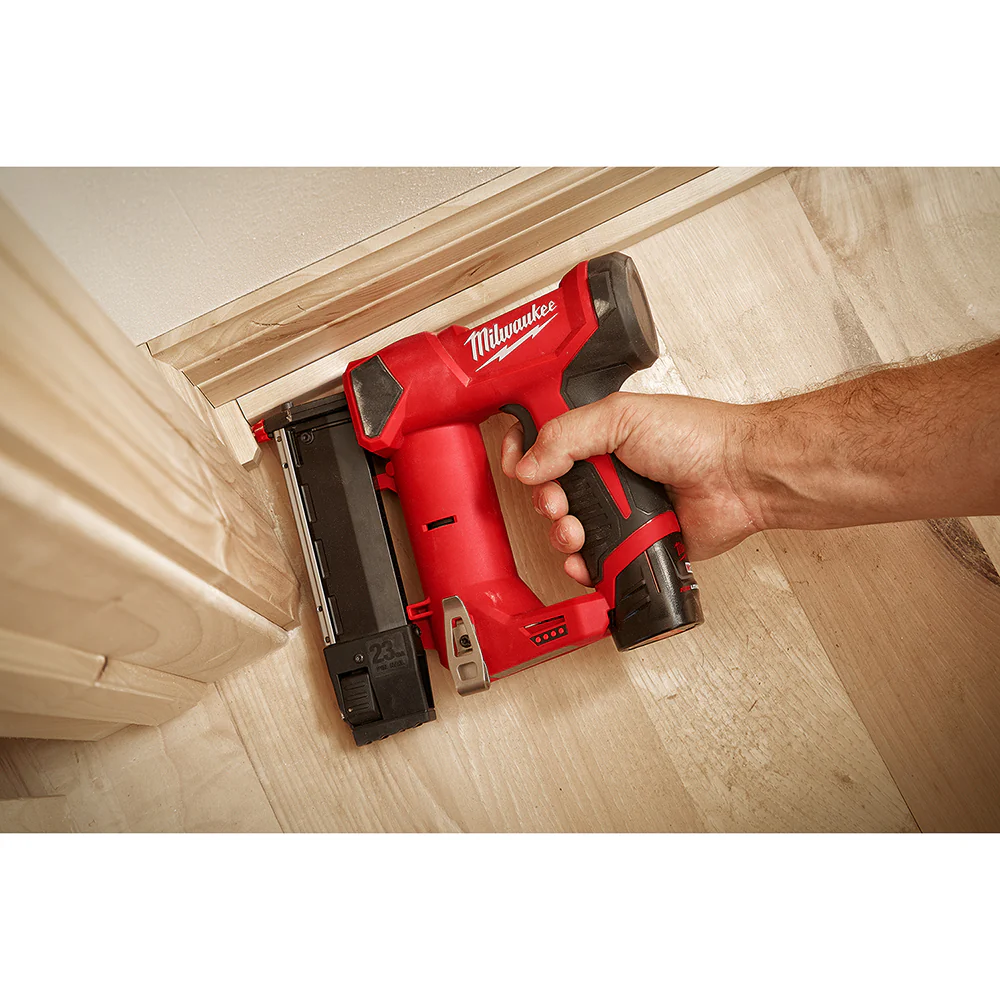 Milwaukee 2540-20 M12 12V 23 Gauge Compact Cordless Pin Nailer - Bare Tool