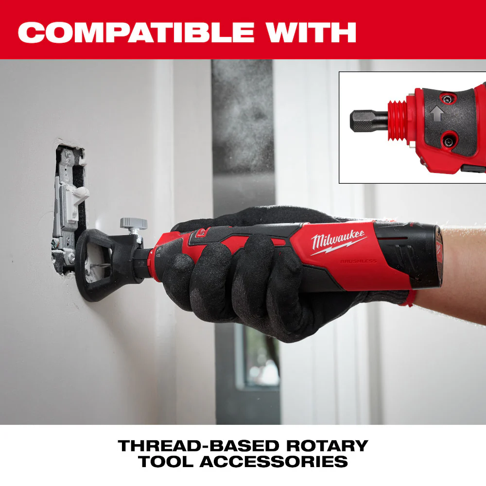 Milwaukee 3494-22BRT M12 12V 2-Tool Cordless Combo Kit w/ Rotary Tool
