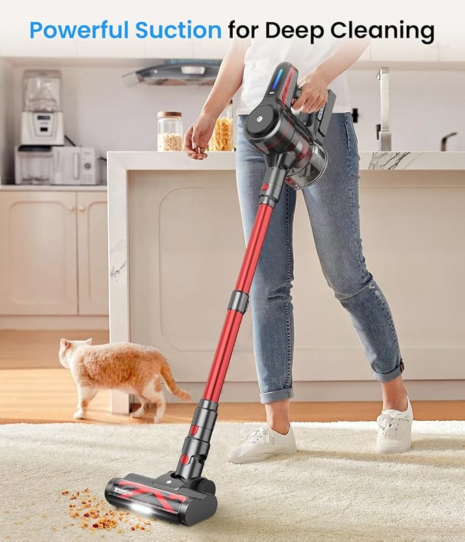 CHEBIO Cordless Vacuum Cleaner for Home A16