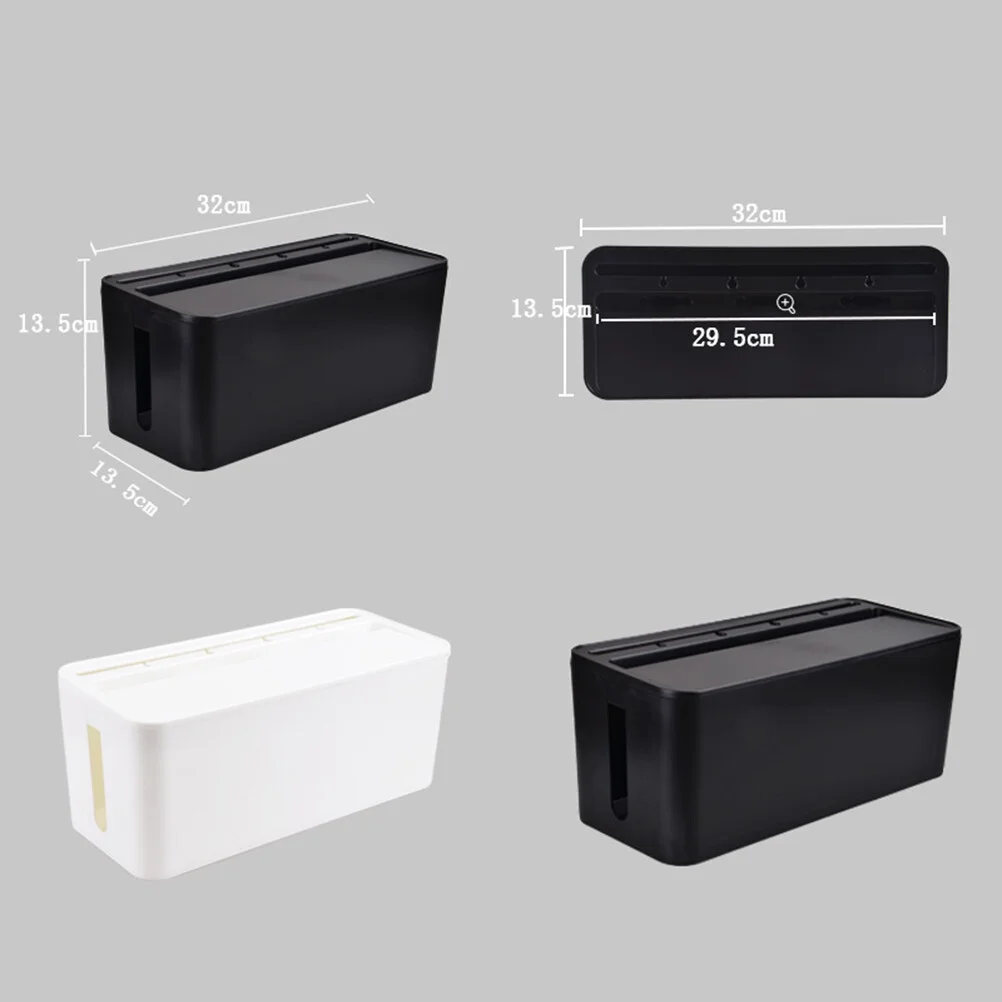 Protectors Wire Anti-dust Storage Box 32.00X13.50X13.50CM White