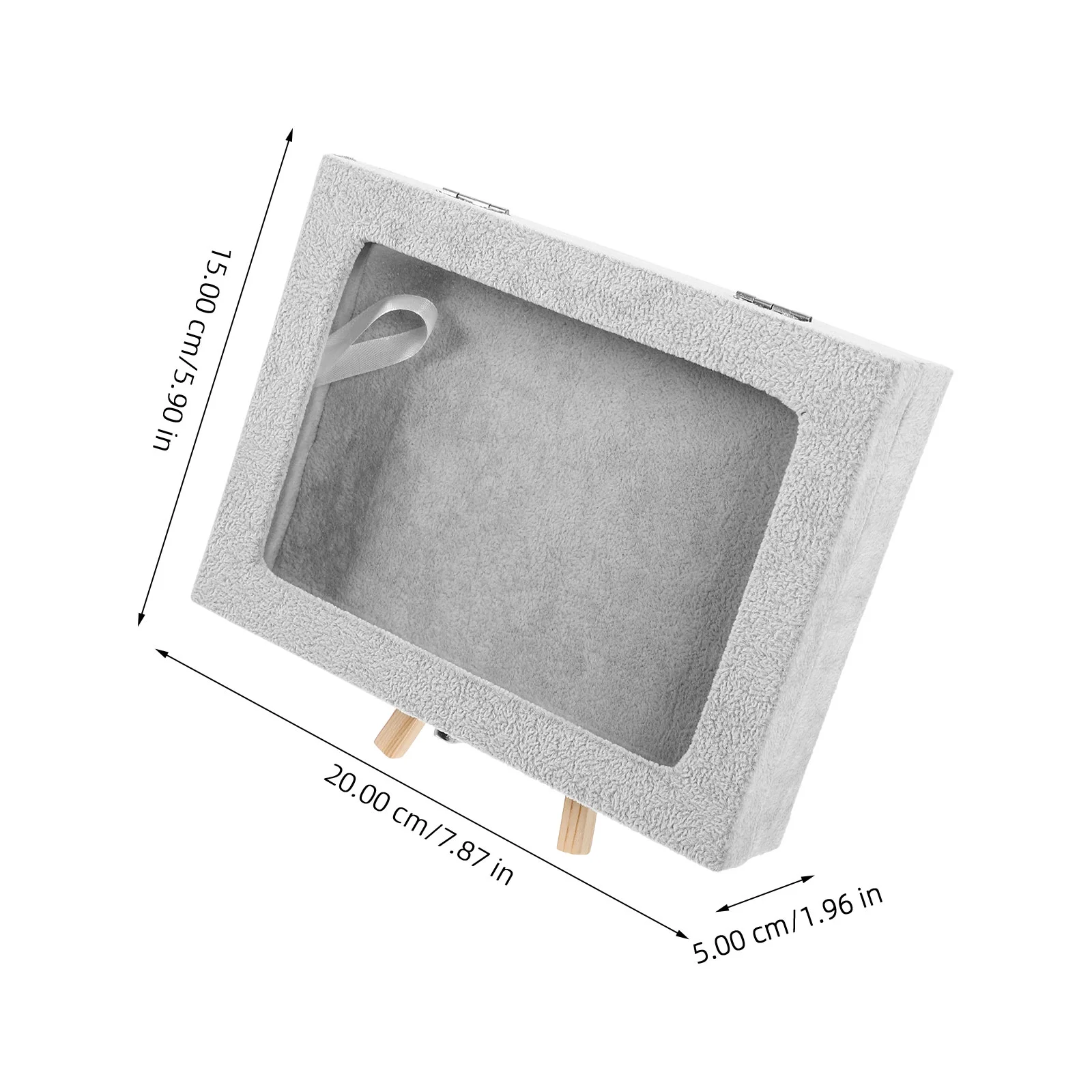 Card Holder for Lanyard Glasses Case Badge Storage Box