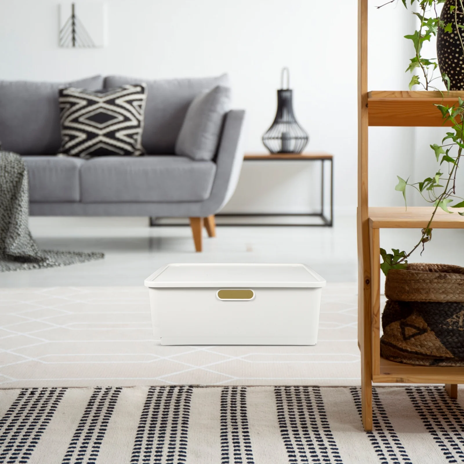 Storage Containers with Lids Japanese Box Organizing Desktop