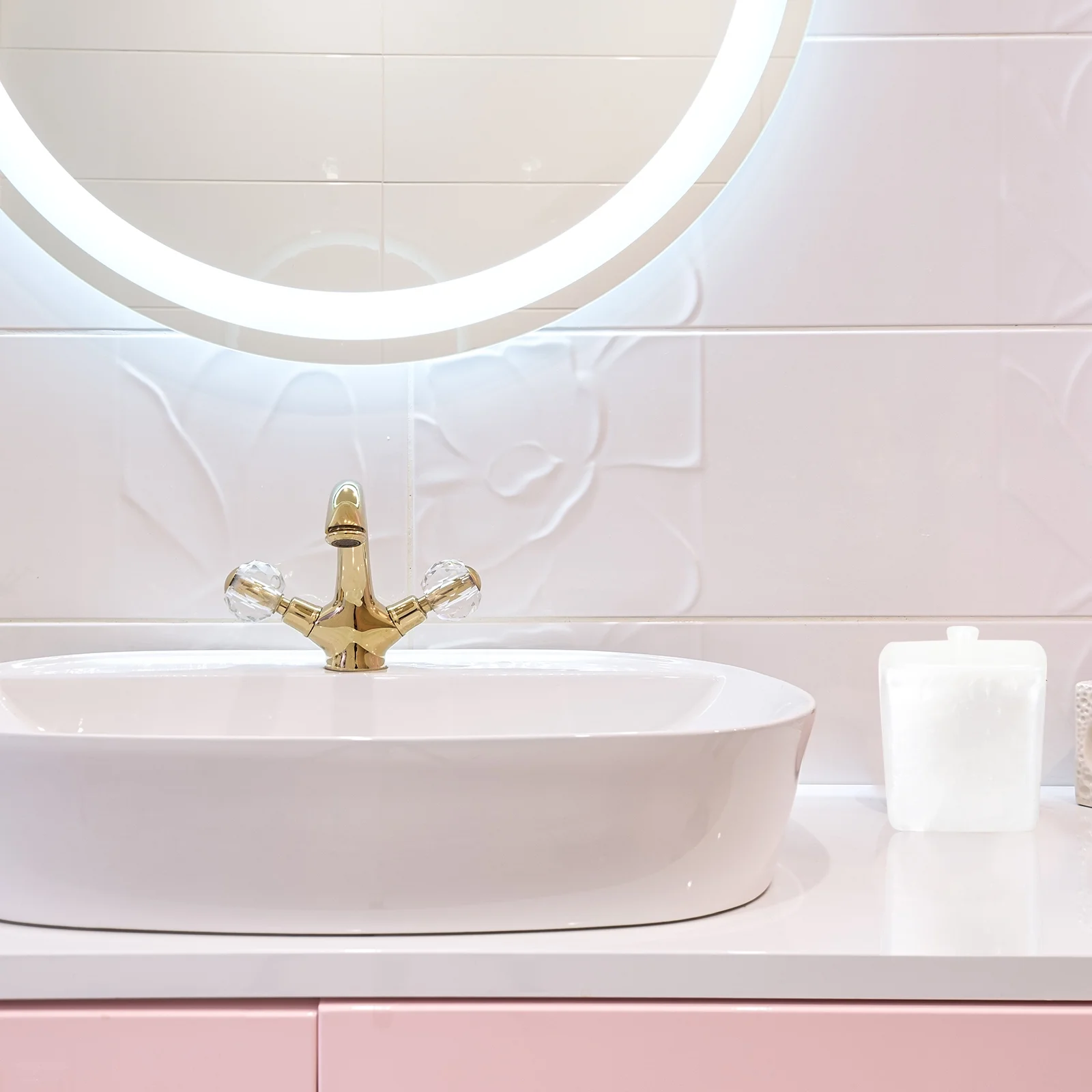 Lid Organizer Storage Bin Cotton Swab Box Cosmetics Large Capacity