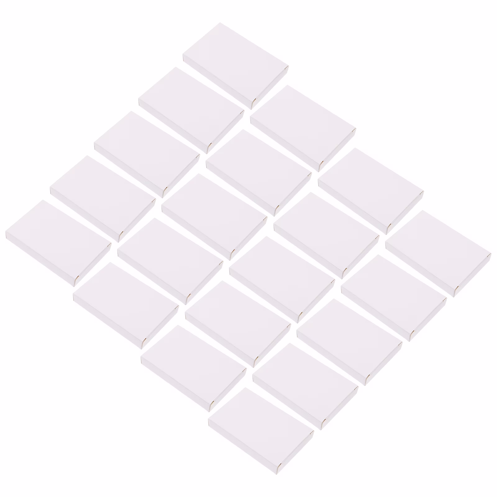 30 Pcs Miniature Storage Case Boxes Carton Cardboard Portable Folding