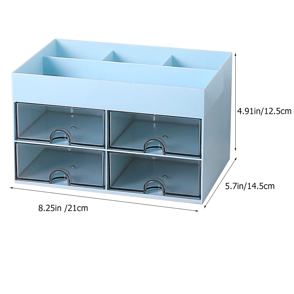 Storage Drawers Box Structure Multi-function Stationery Organizer