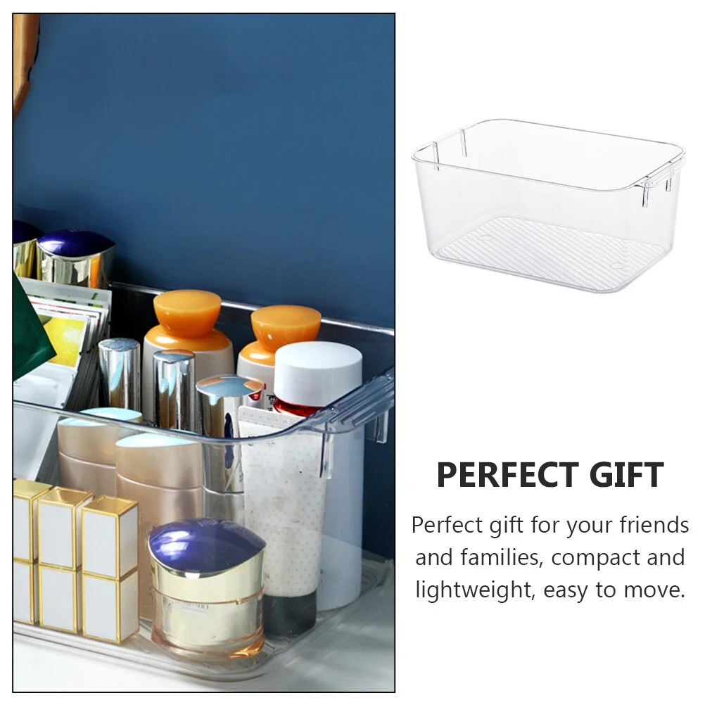 Clear Organizer Drawers Storage Bins Cosmetic Box Sundries Container