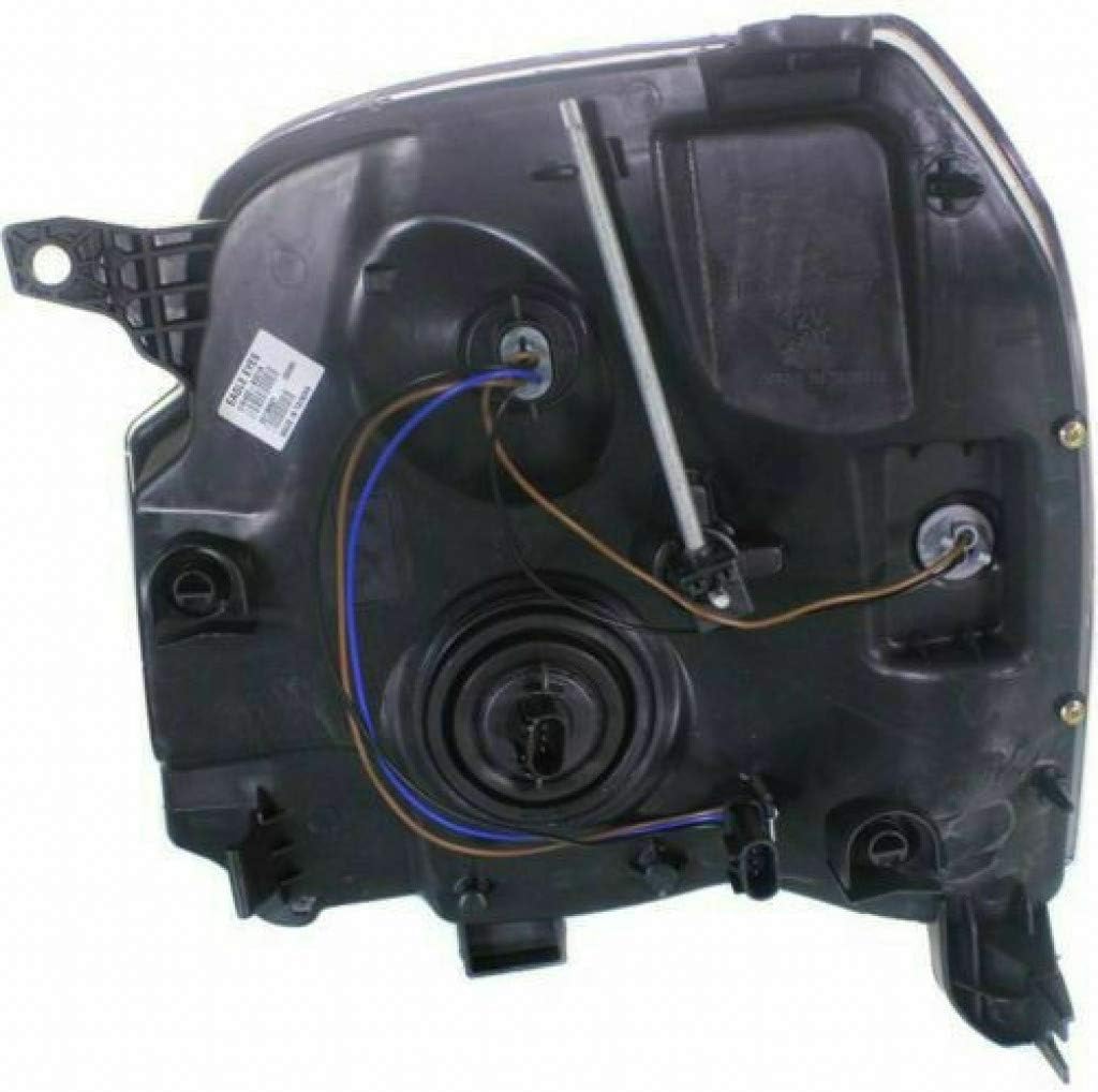 For GMC Yukon Headlight Assembly 2007-2014 Passenger Side DOT Certified Bulbs Included GM2503318 | 20969897 ;HYBRID; DENALI