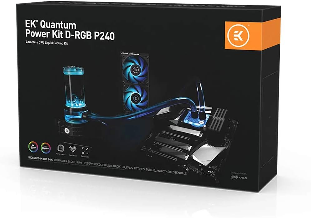 EKWB EK-Quantum Power P240 Water Cooling Kit, Digital RGB