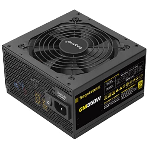 Gm850w Gold Medal Full Module Power Supply (80plus Gold Medal Dual CPU Power Supply, 5-Year Warranty, Wide Desktop Computer Game Console Power Supply)