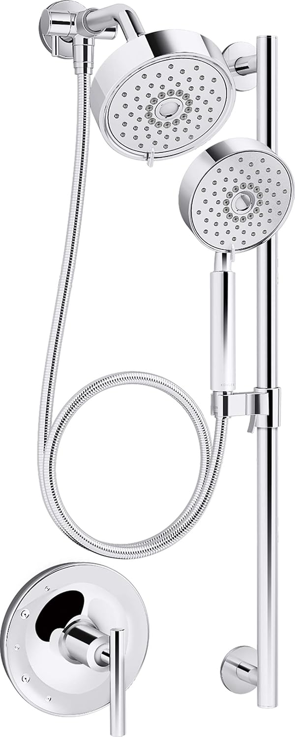 Kohler K-22181-CP Purist Shower Package, Polished Chrome