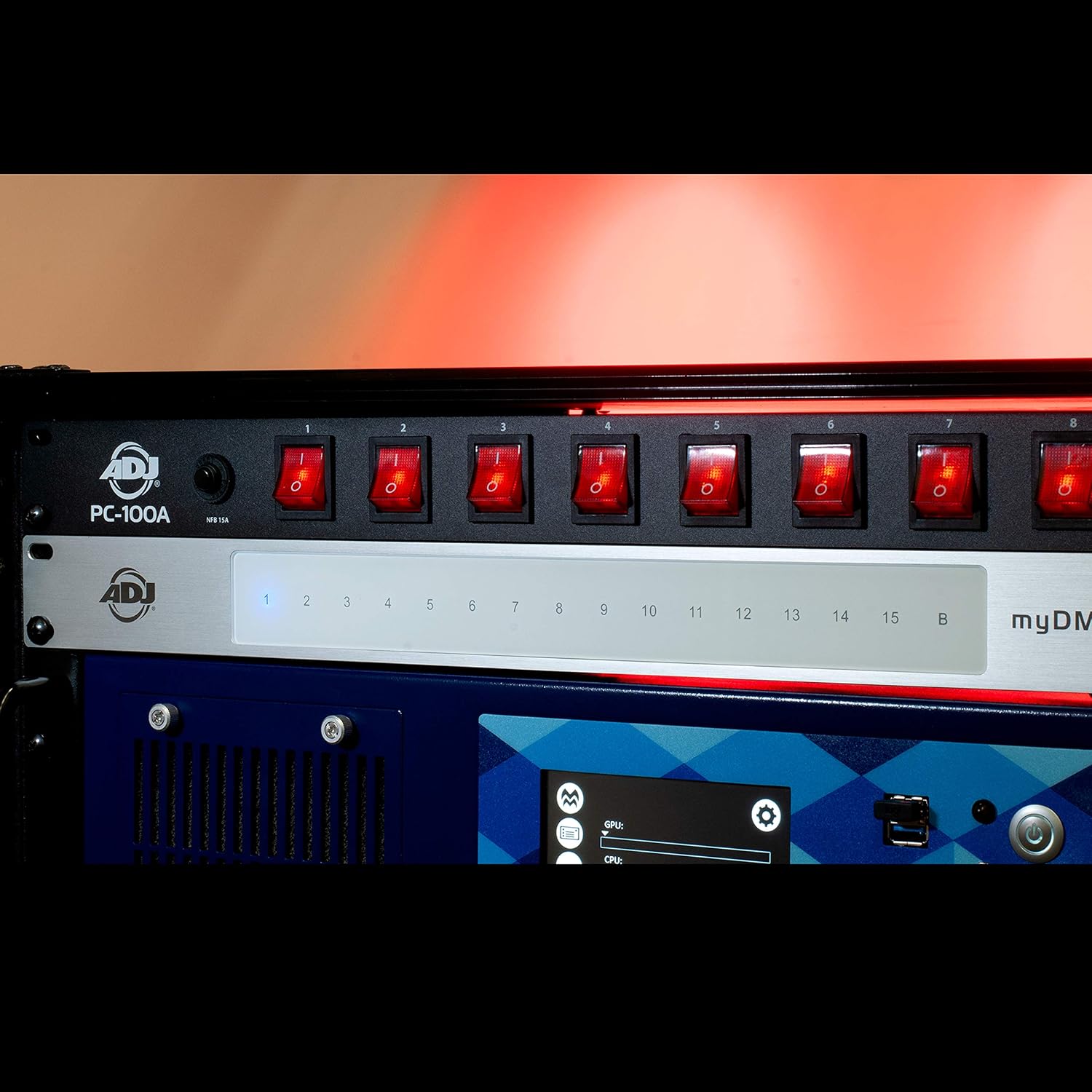 ADJ Products PC-100A AC POWER STRIP Pack of 2