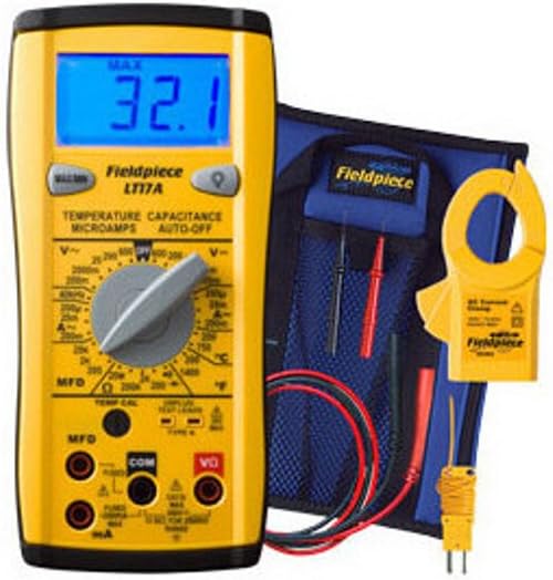 Fieldpiece LT17A Classic Style Digital Multimeter w/Temp, MFD, Microamps, Frequency
