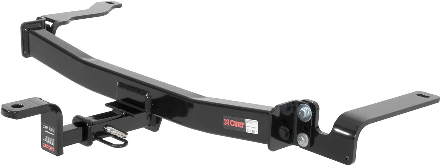 CURT 113193 Class 1 Trailer Hitch with Ball Mount, 1-1/4-In Receiver, Fits Select Ford Focus