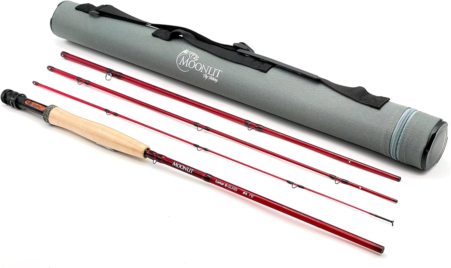 Moonlit Lunar S-Glass Fiberglass Fly Fishing Rod