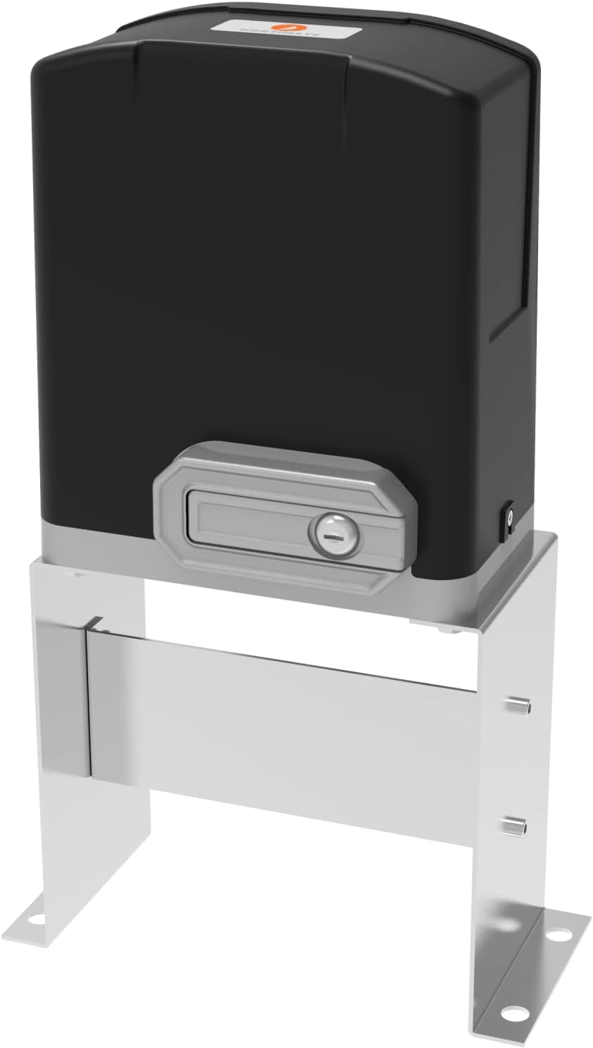 Automatic Sliding Gate Opener with 2 Remote Controls DORTIMATE DKC500ACL Complete Gate Operator Hardware Security System Electric Rolling Driveway Slide Gate Motor