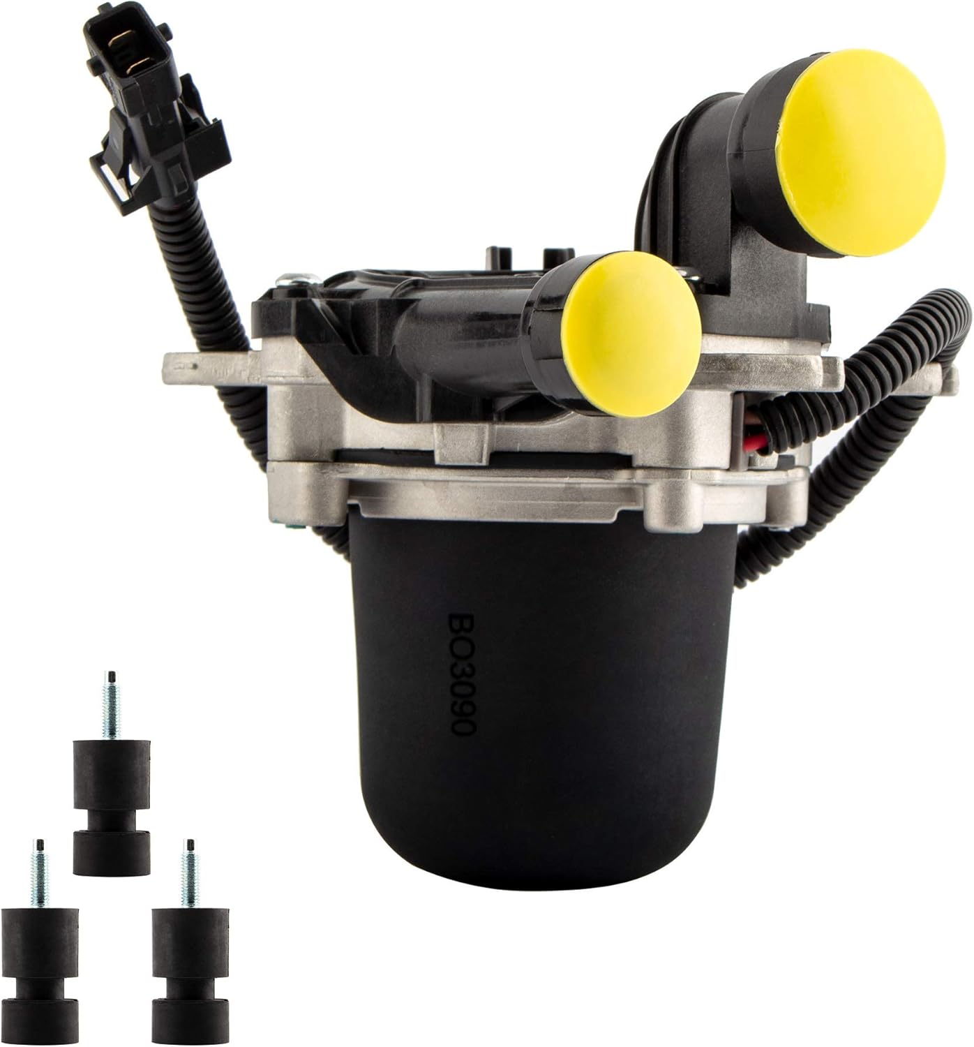 BOXI 55560133 Secondary Air Pump Smog Compatible with Saab 9-3 2.0L 2.8L 2003, 2009-2011 / Saab 9-5 2.8L 2010-2011 / Cadillac SRX 2.8L 2010-2011 Replace# 12791957 10200084CAC Pack of 2