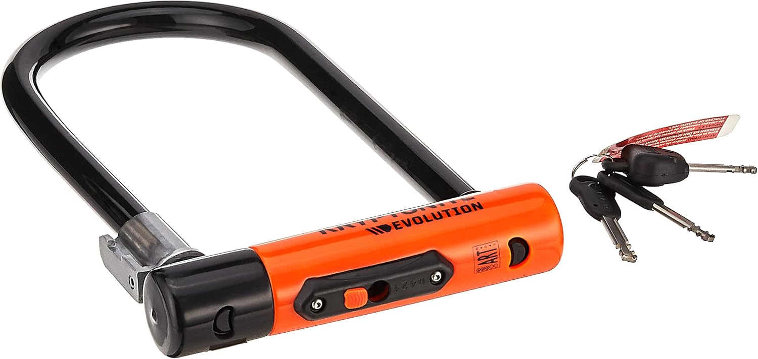 Kryptonite Evolution 11-14mm U-Lock with FlexFrame-U Bracket Pack of 2