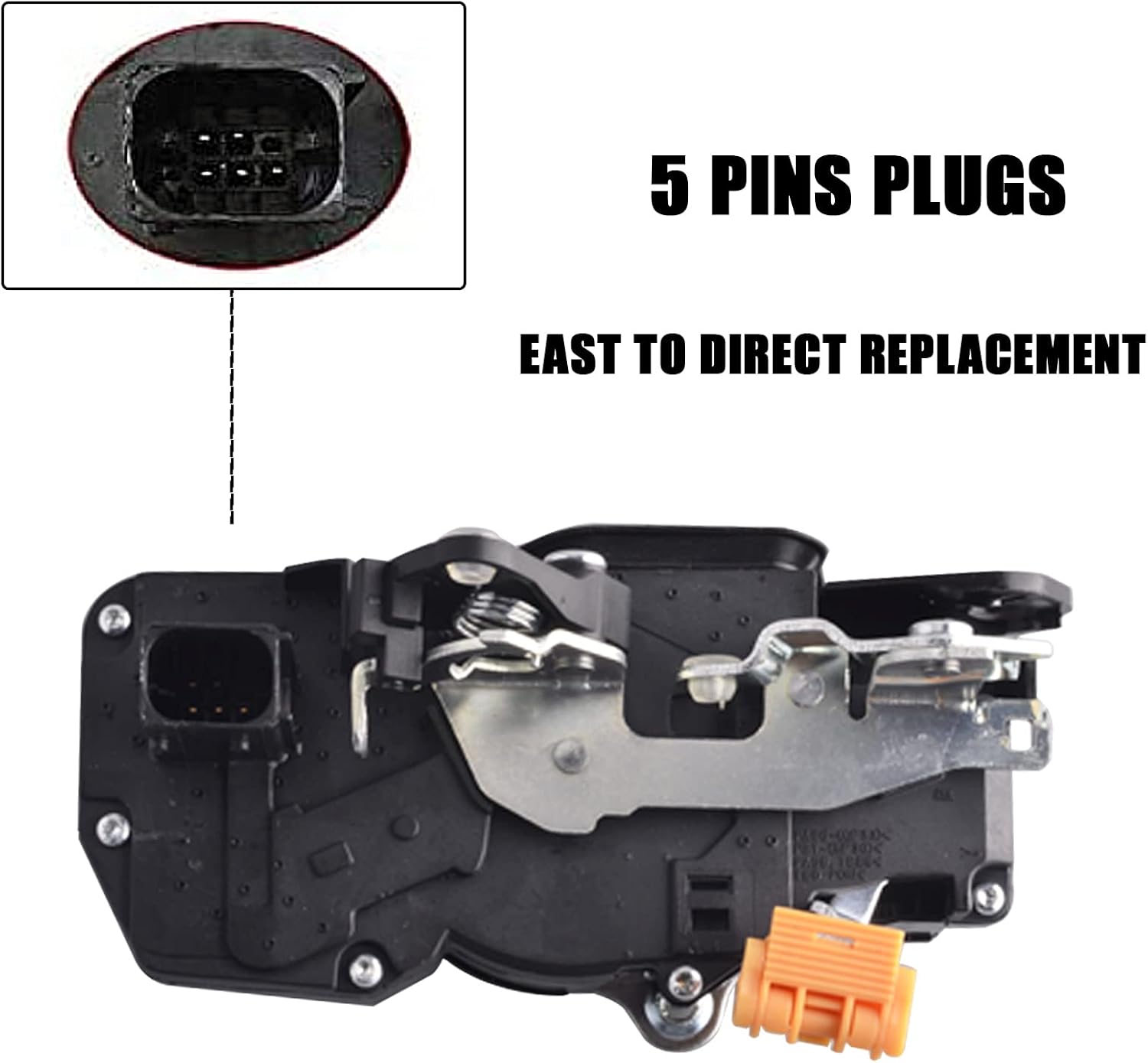 Unikpas Power Door Lock Actuator Motor Compatible for Hummer H2 2006-2007 Suzuki XL7 2007-2010 Front Right Passanger Side Door Replace Actuator 8221078J00 Pack of 2