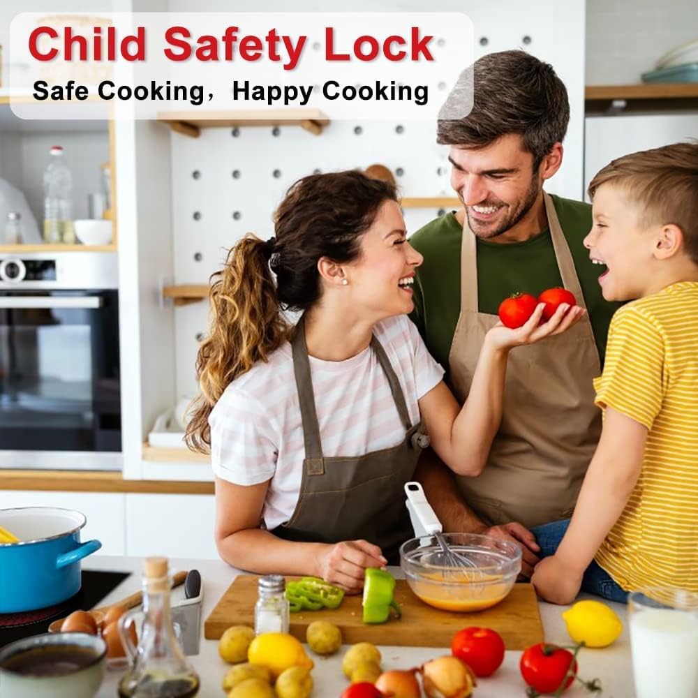 Electric Cooktop 30 inch, ECOTOUCH Radiant Cooktop 4 Burner Smoothtop Electric Cooktop 30