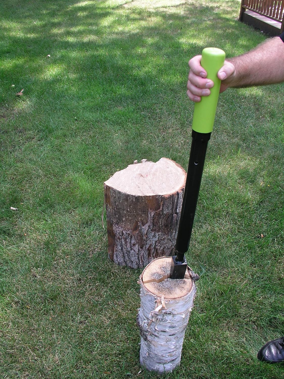 Timber Tuff TMW-11 Manual Log Splitter, Green Pack of 2