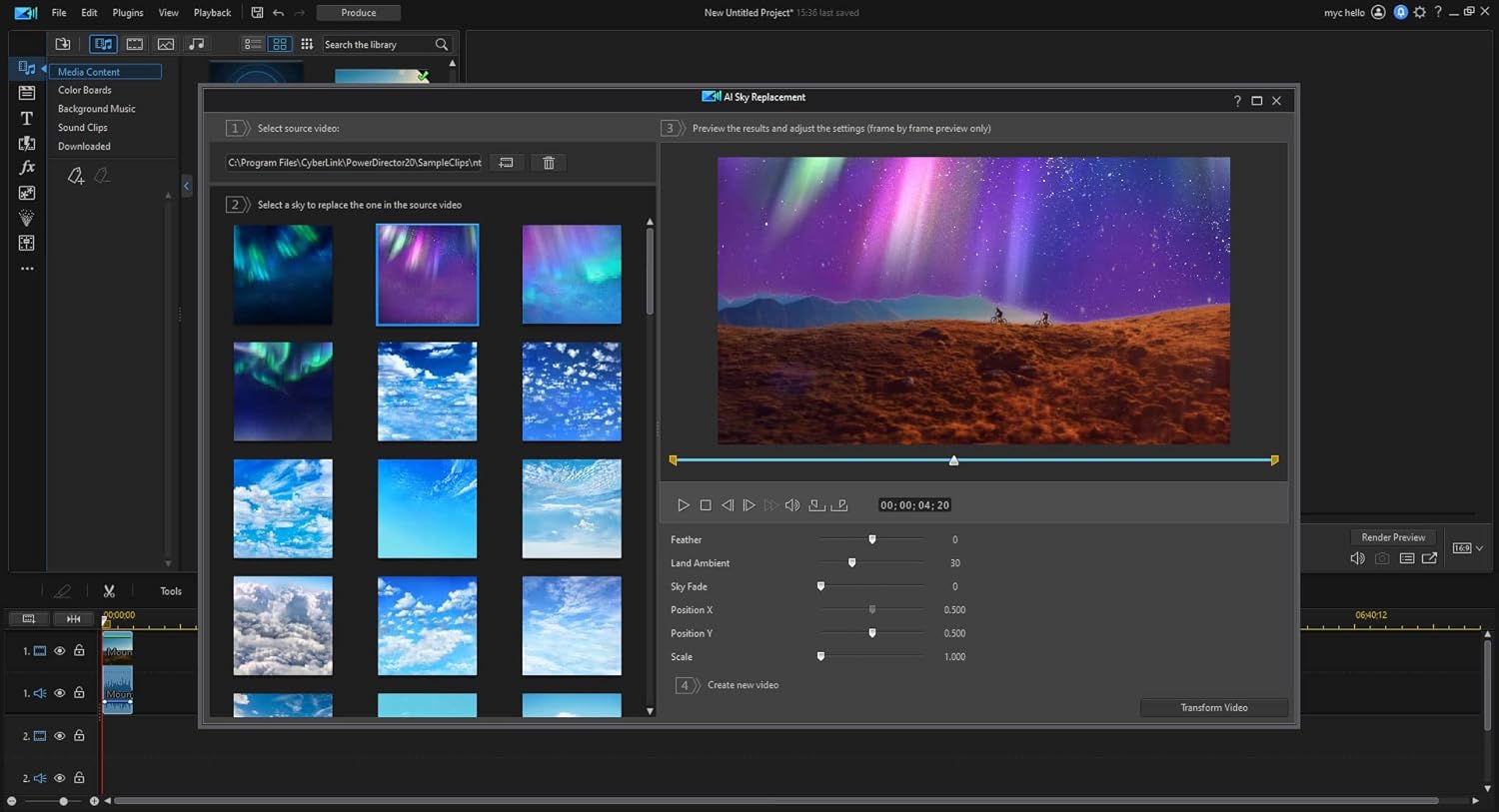 CyberLink PowerDirector 365 - 1 Year Subscription | Easy Video Editing and Screen Recording with Royalty-free Stock Library [Retail Box] Pack of 2