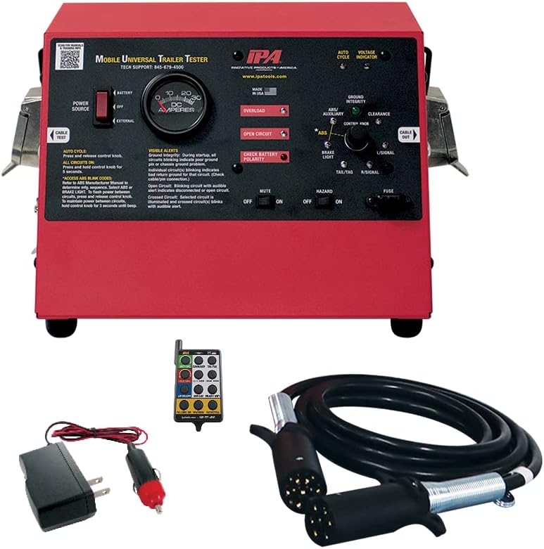 IPA 9007A Smart MUTT Trailer Tester (7 Round Pin Style)