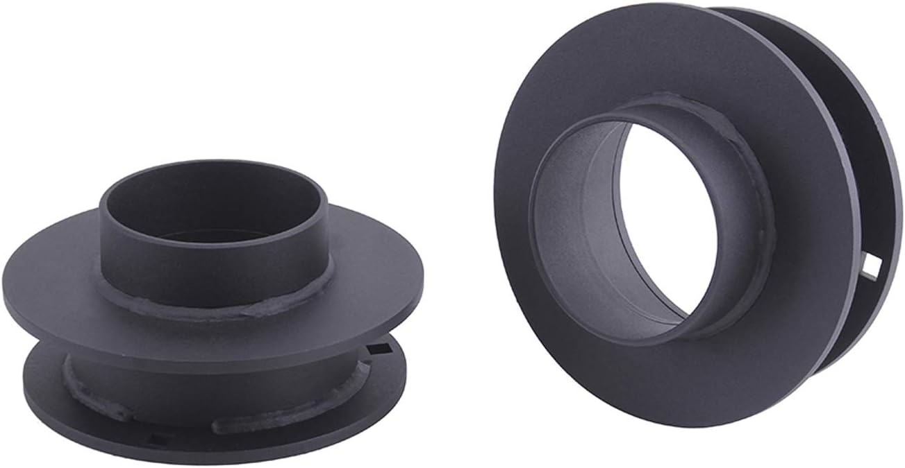 LHE Front Steel Lift Kit Leveling Kit 2'' Compatible for 1994-2013 Dodge Ram 1500 2500 3500 4WD Pack of 2