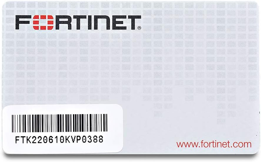 Fortinet Twenty Pieces one-time Password Token, time Based Password Generator. Perpetual License FTK-220-20
