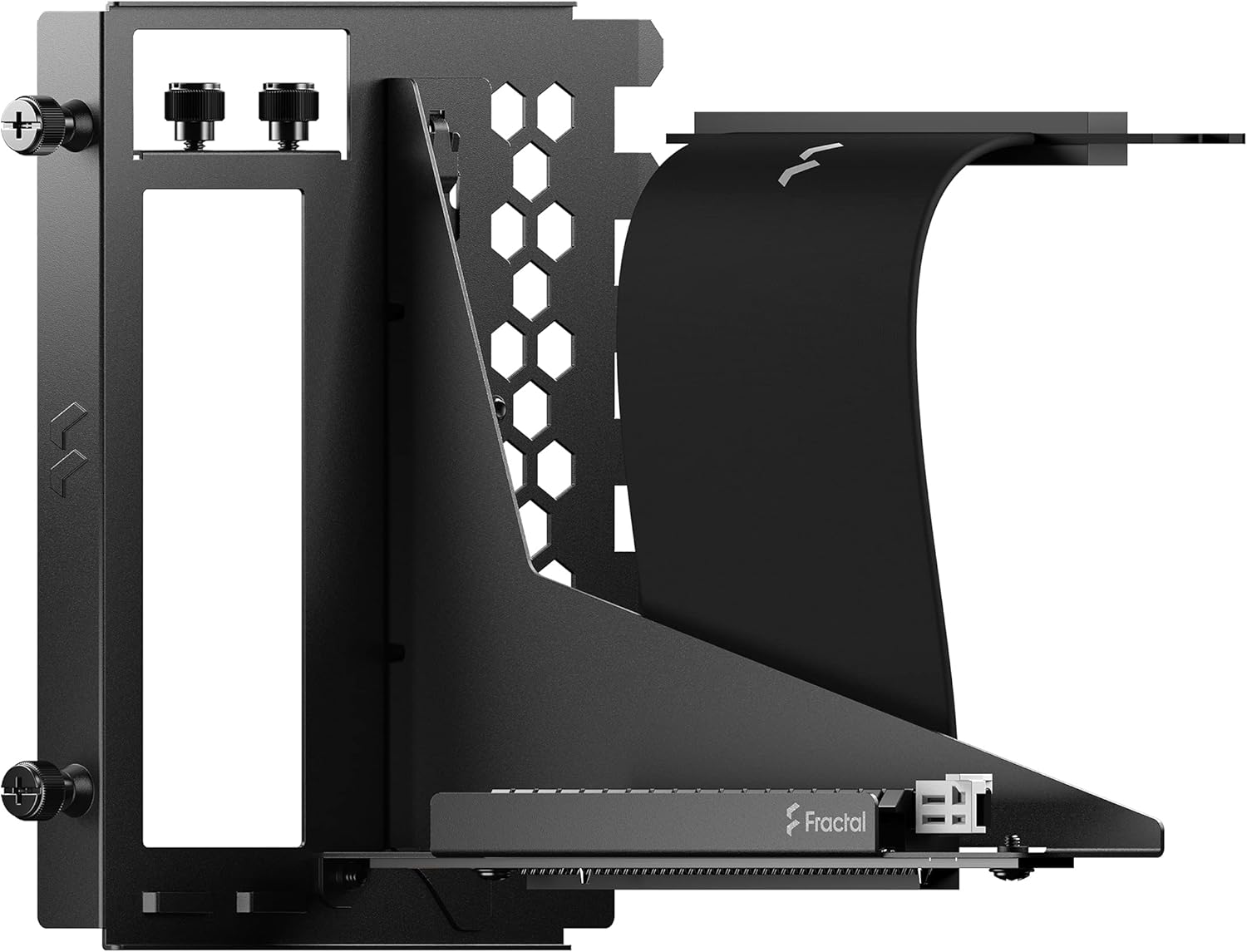 Fractal Design Flex B-20 PCIe Vertical Riser with Bracket (20 cm) Pack of 2