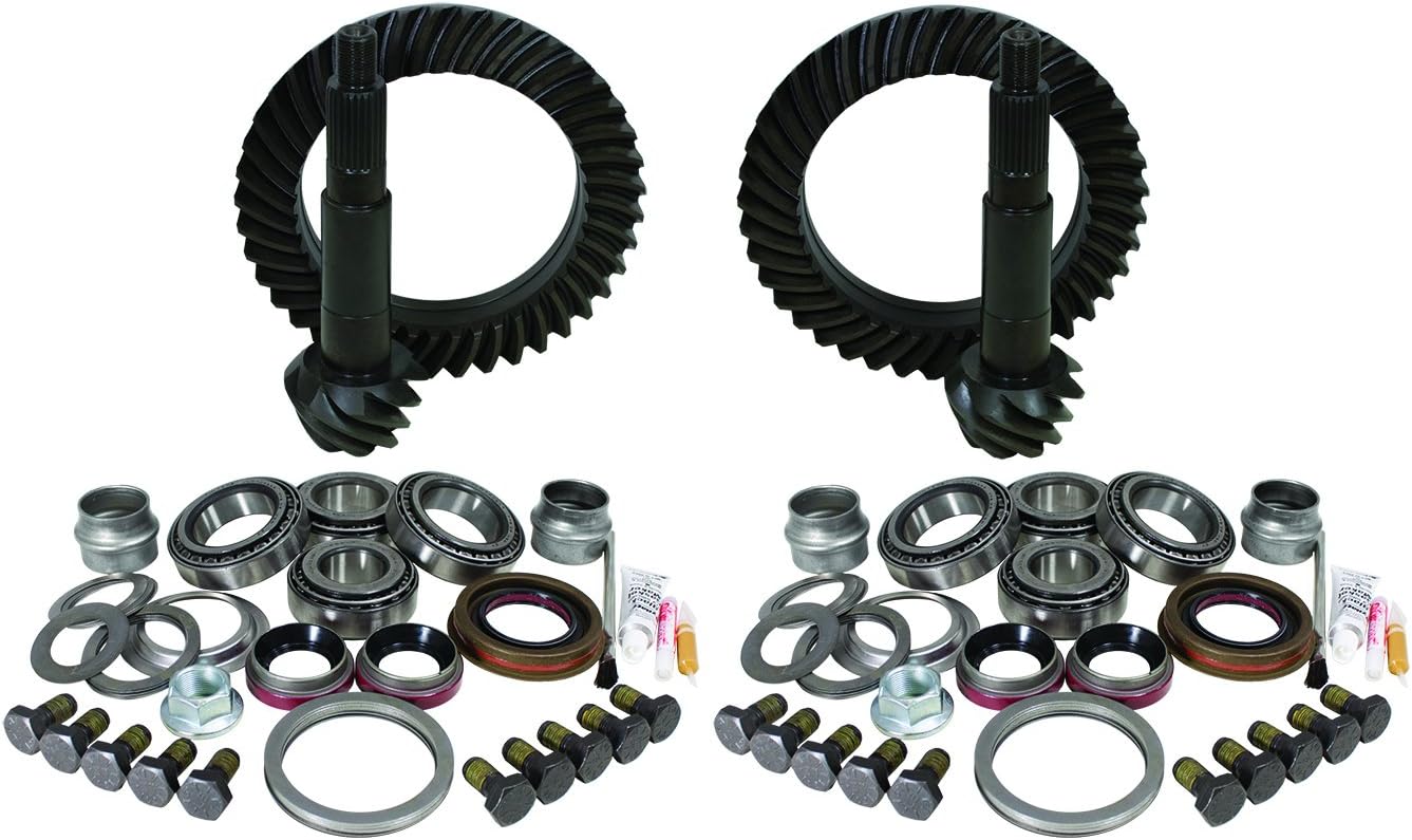 Yukon Gear & Axle (YGK054) Gear & Install Kit for Jeep JK Rubicon 4.56 Ratio