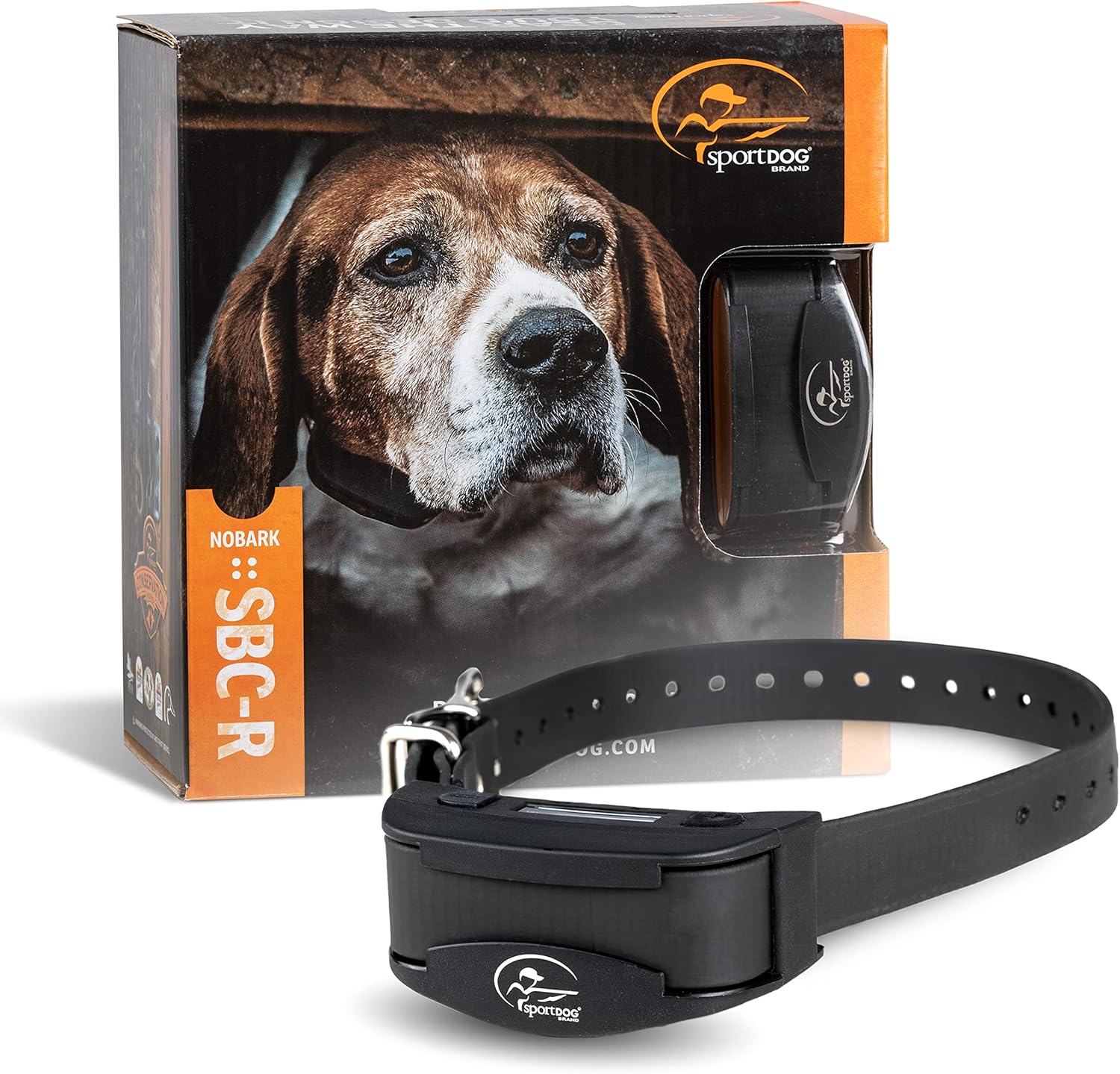 SportDOG Brand NoBark Rechargeable Bark Control Collar - Programmable, Waterproof Bark Collar, Black