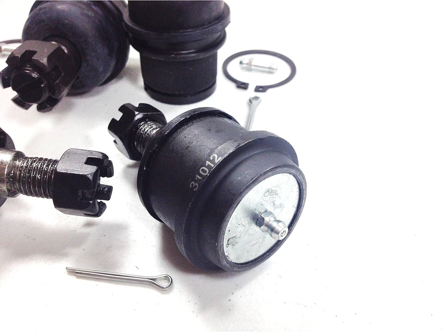 4 Piece Suspension Kit Front Upper & Lower Ball Joints Left & Right Pack of 2