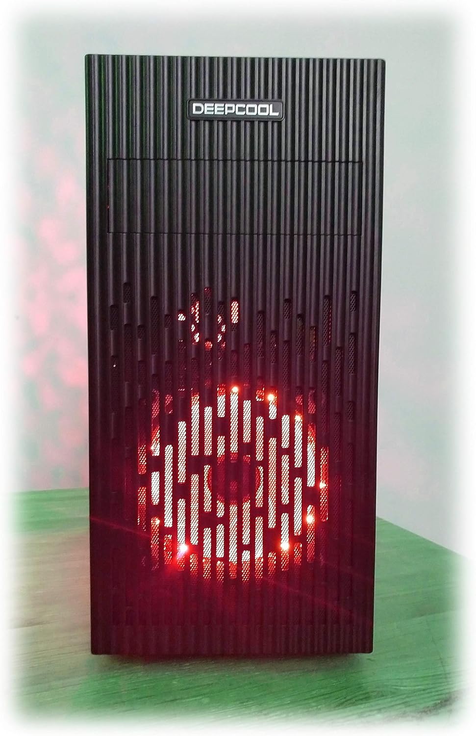 Centaurus Druid 2.1 Gaming Computer - AMD Ryzen 7 5700G 8-Core 4.2GHz, 16GB RAM, Radeon Vega 8, 500GB SSD, Windows 10 PRO. Fast CPU, red LEDs