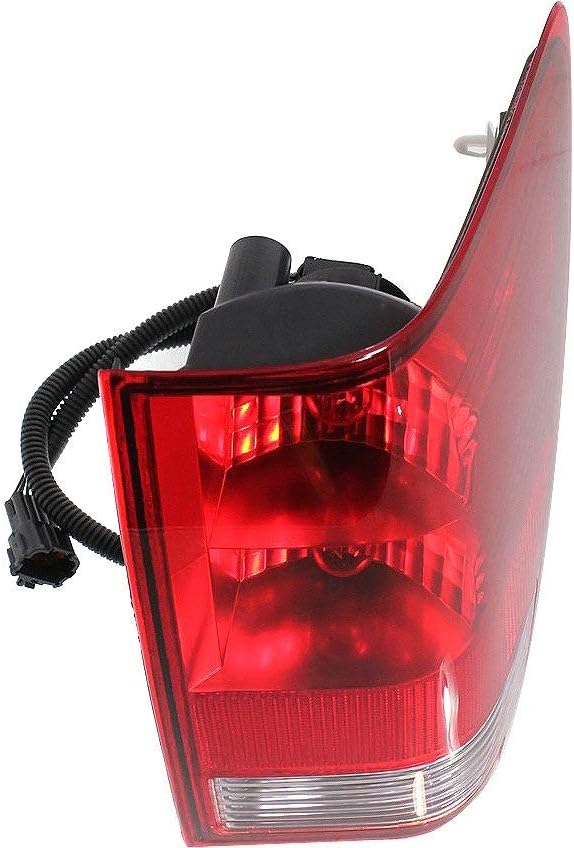 Evan-Fischer Tail Light Assembly Compatible with 2004-2015 Nissan Titan Set of 2 Passenger and Driver Side Pack of 2